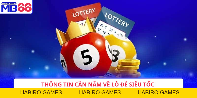 Lô Đề Siêu Tốc MB88 - Trải Nghiệm Chơi Nhanh - Trúng Lớn